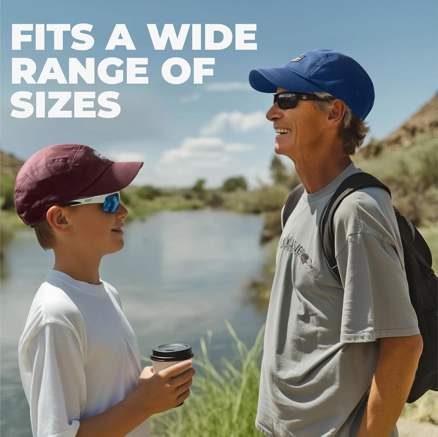 5 Panel Hat for Men - Stylish Baseball Cap, Camp Hat for Women, Casual Trucker Hat & Stylish Running Hat for Sun Protection