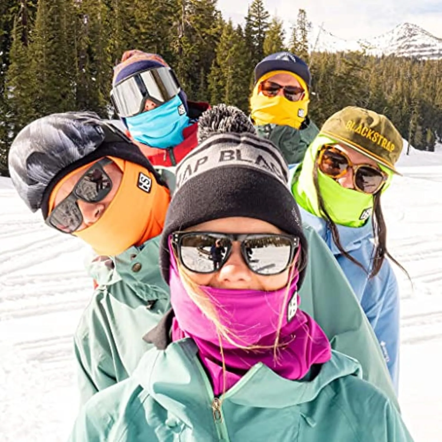 BLACKSTRAP Hood Balaclava Face Mask  Cold Weather Ski Mask, Breathable, Moisture-Wicking, and Helmet-Compatible - One Size