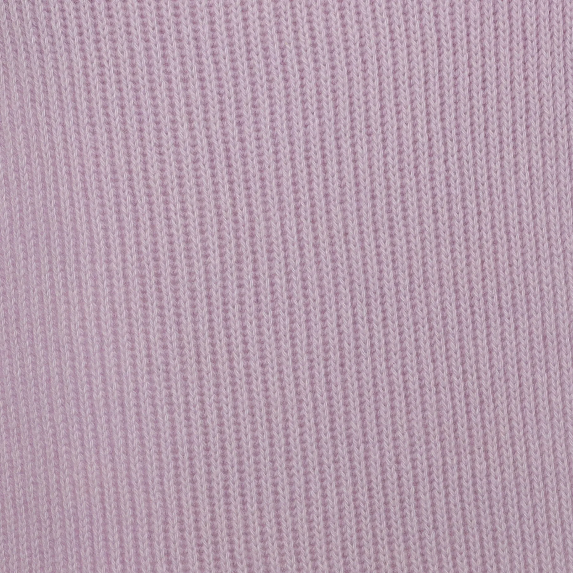 Brand New Scottish Pale Lavender Rib Cashmere Scarf