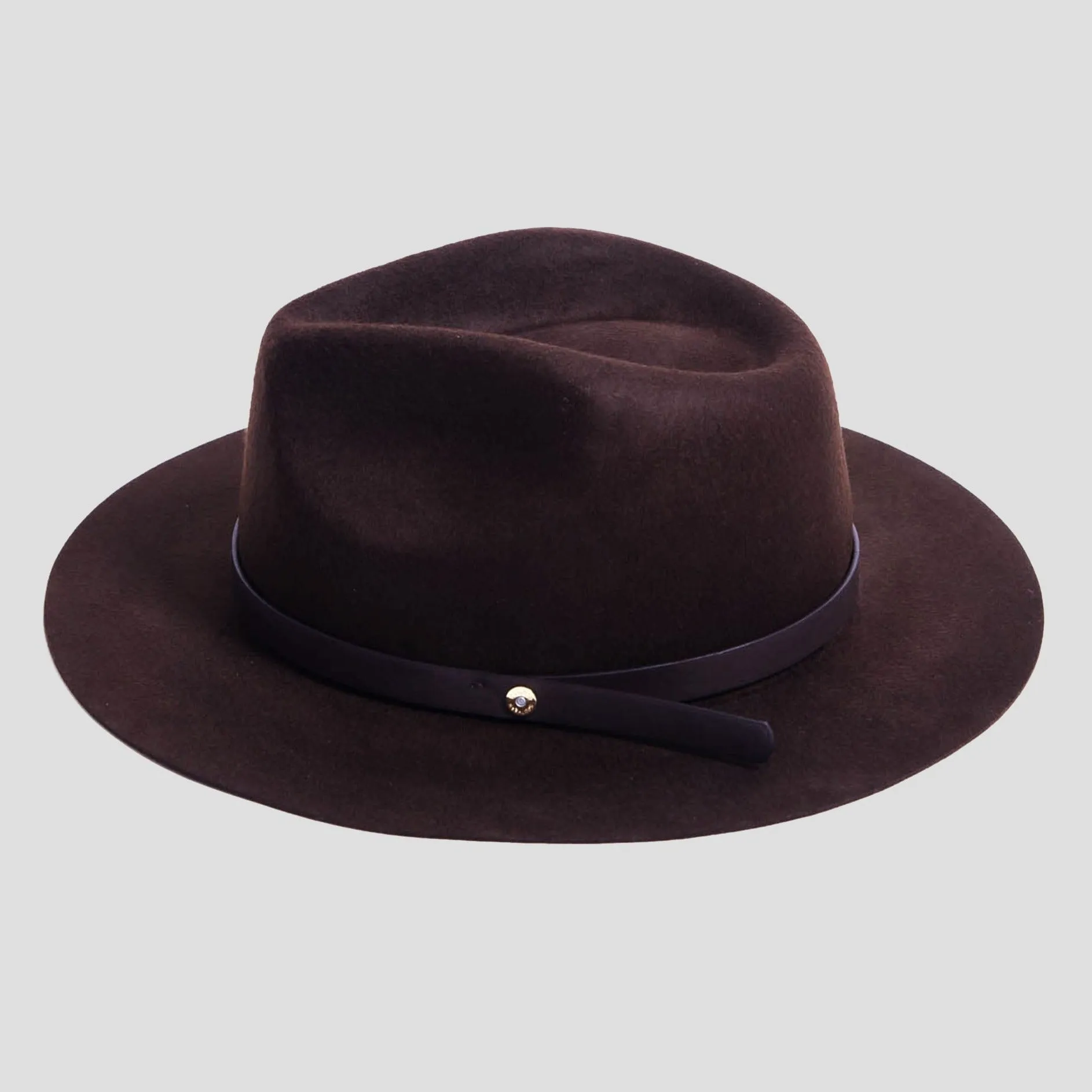 Dapper Men's Felt Fedora Hat – Camel