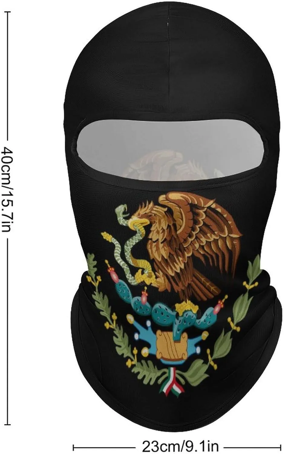 Fashion Ski Mask Balaclava Long Neck Cover Windproof Motorcycle Face Mask Scarf Neck Gaiter Headwrap