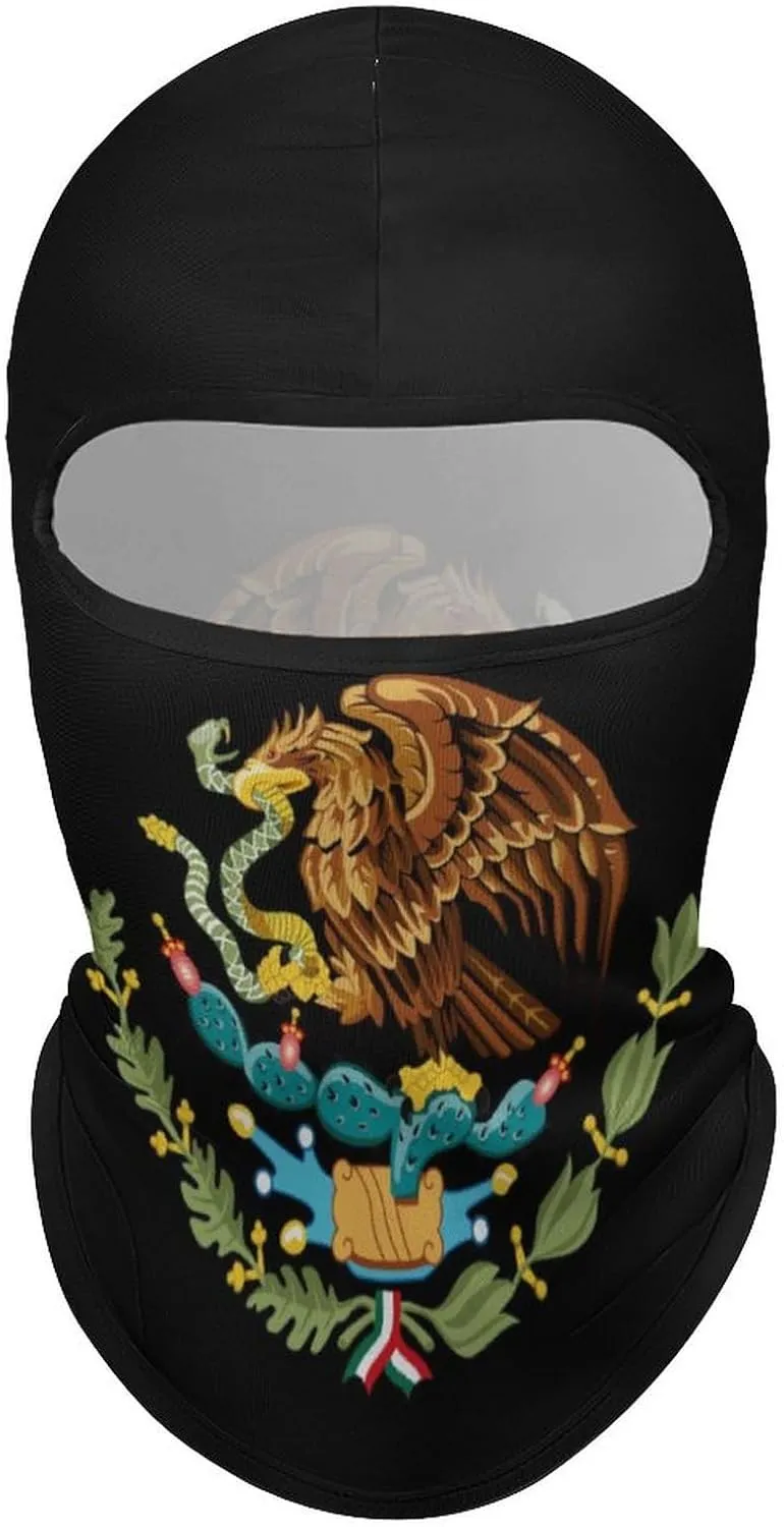 Fashion Ski Mask Balaclava Long Neck Cover Windproof Motorcycle Face Mask Scarf Neck Gaiter Headwrap