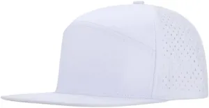 FASHIXD Mesh Snapback Cap for Men Flat Brim Baseball Cap Breathable Golf Hat Adujustable