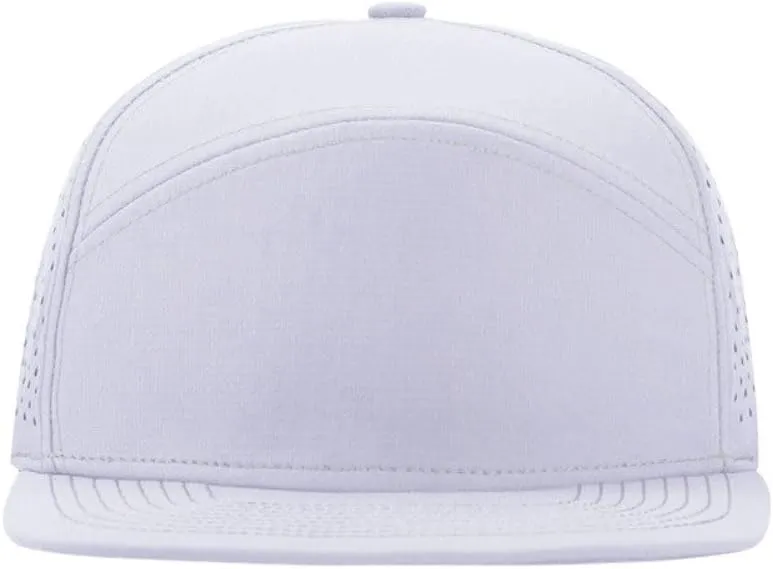 FASHIXD Mesh Snapback Cap for Men Flat Brim Baseball Cap Breathable Golf Hat Adujustable