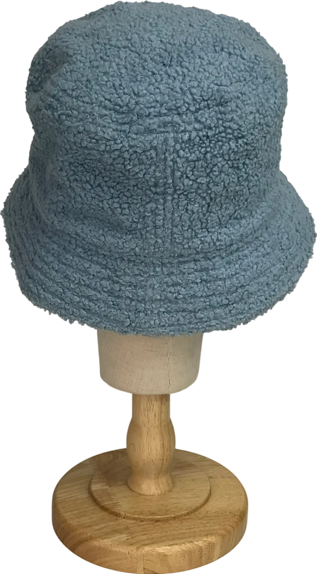FIORUCCI Blue Fur Bucket Hat One Size