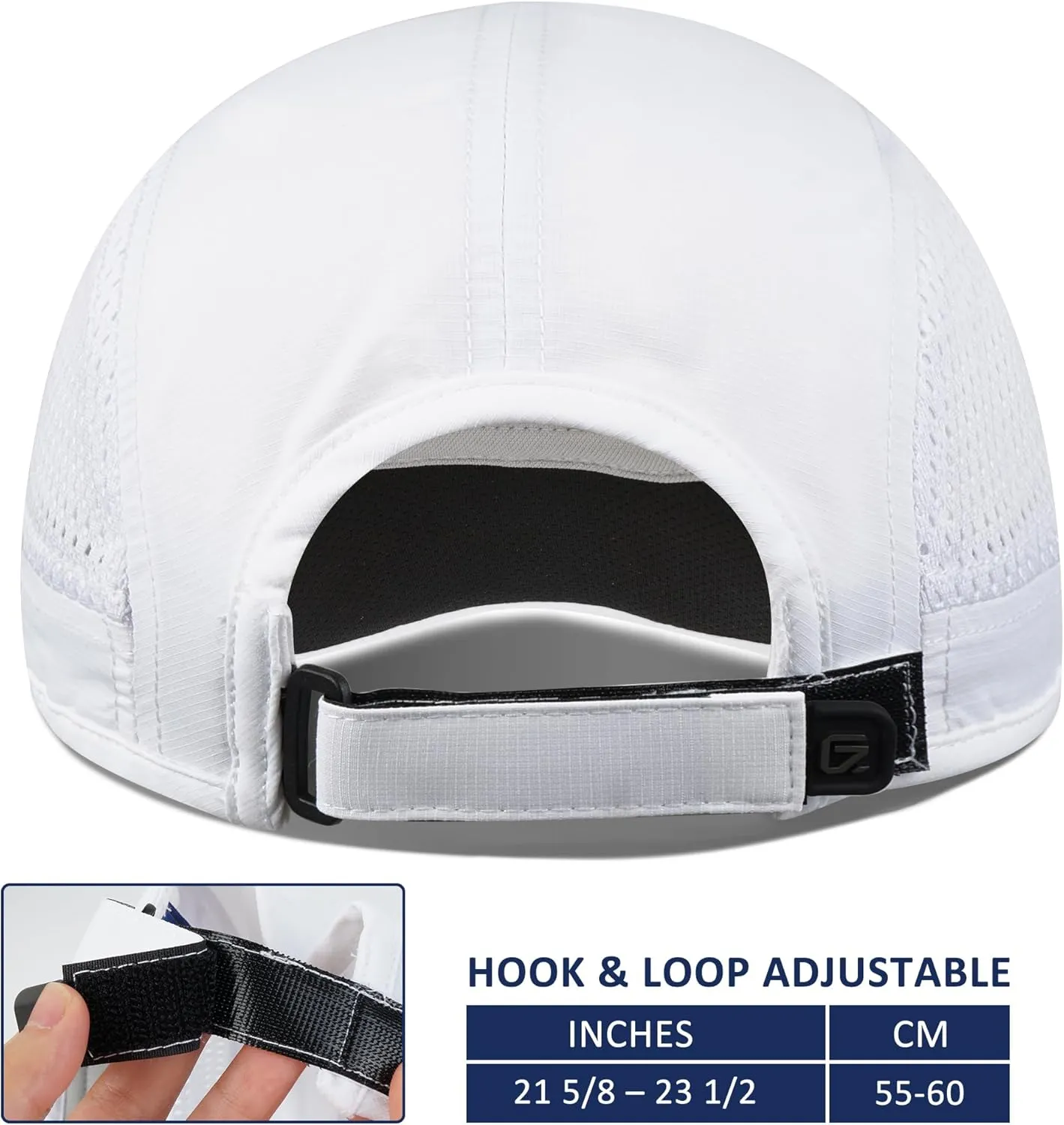 GADIEMKENSD Mens Folding Outdoor Hat Long Brim UPF 50  Sun Protection