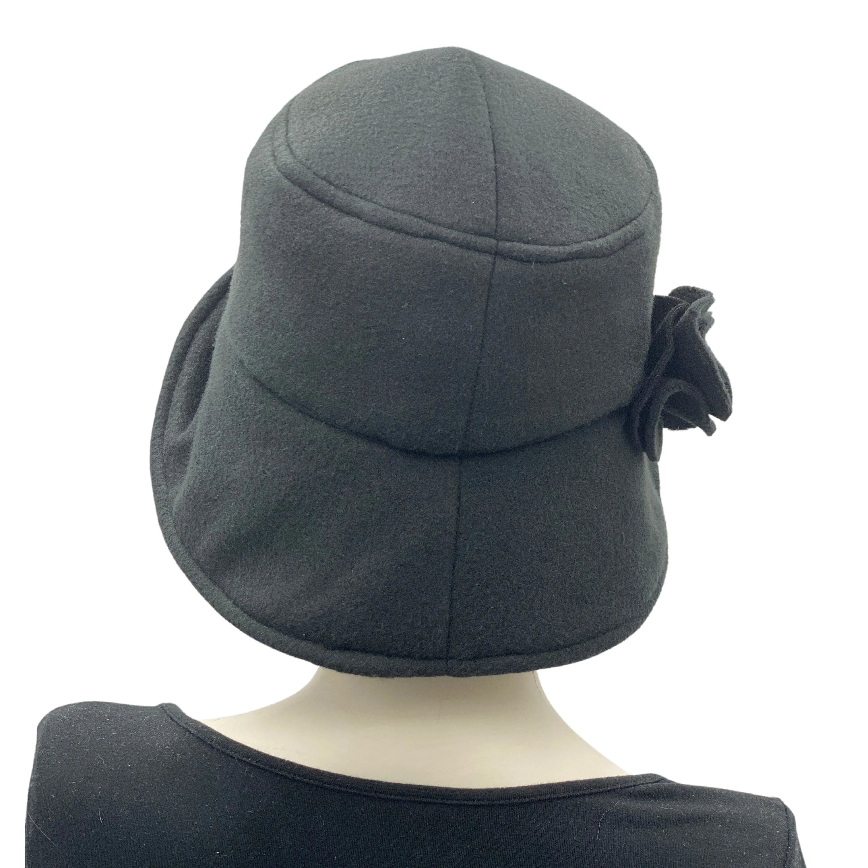 Ladies Winter Fleece Hat | The Eleanor Cloche
