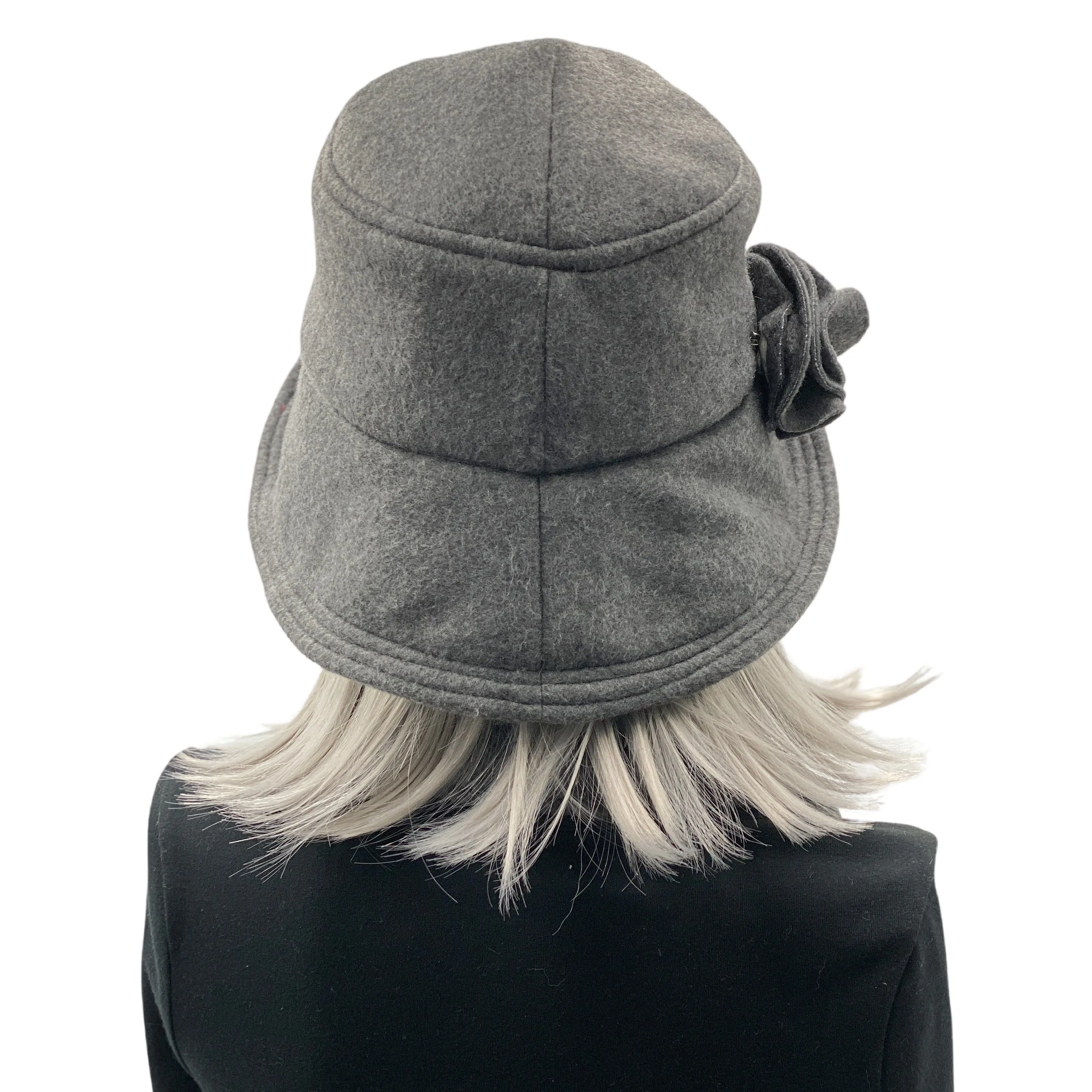 Ladies Winter Fleece Hat | The Eleanor Cloche