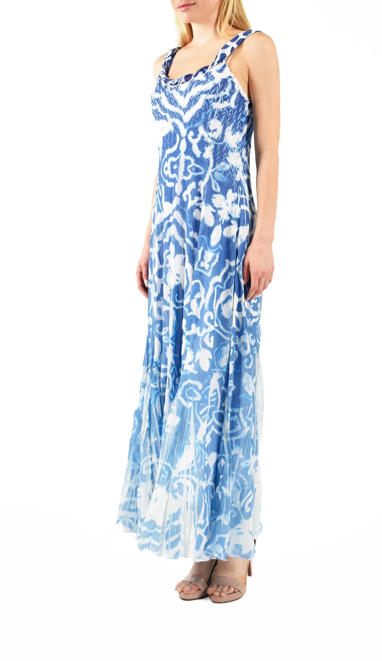 Maxi Chiffon Scarf Dress