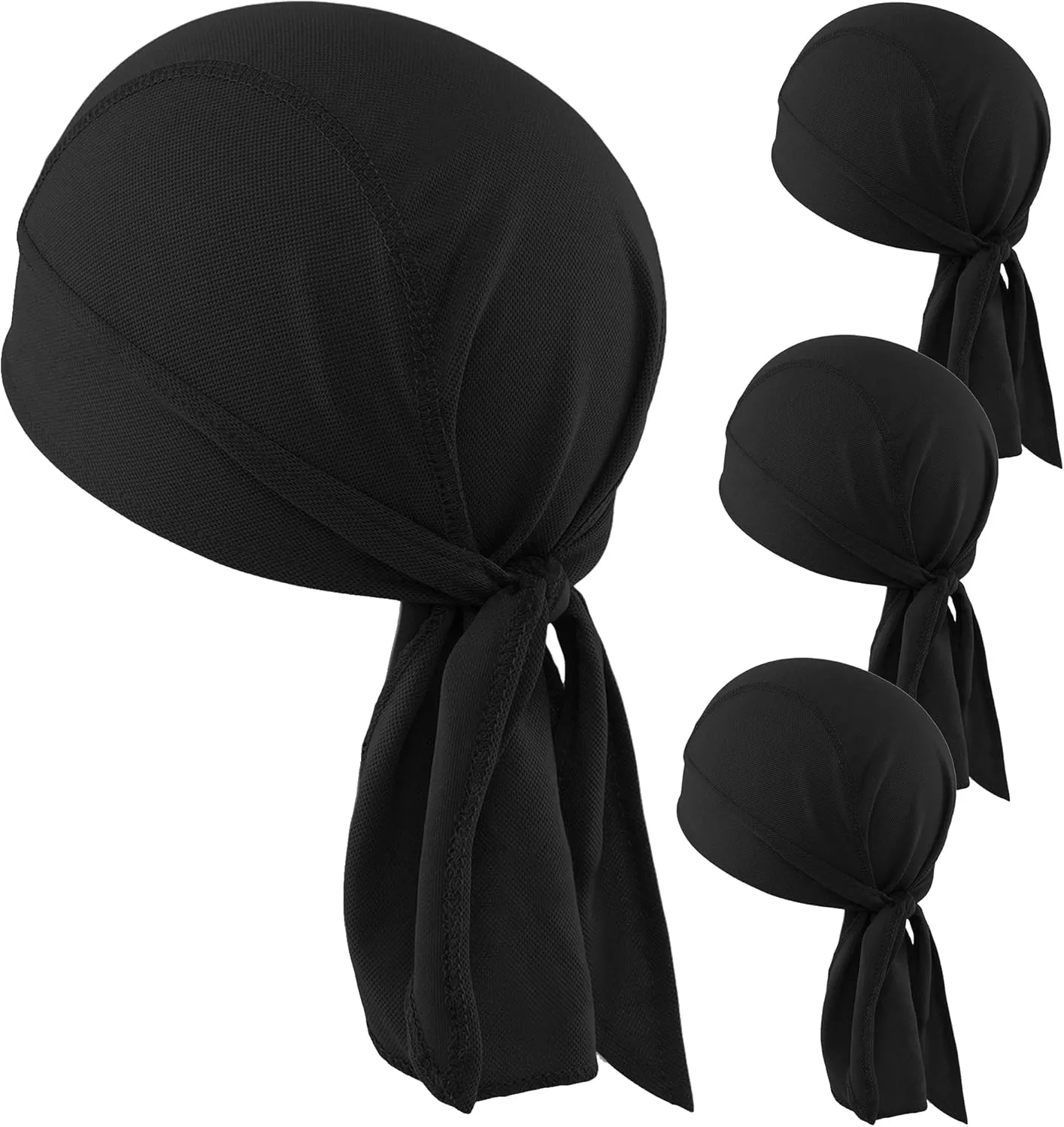 OutdoorEssentials Cooling Helmet Liner - Motorcycle Headwraps for Men - Do Rag Bandanas for Men - Bandana Skull Cap Biker Cap