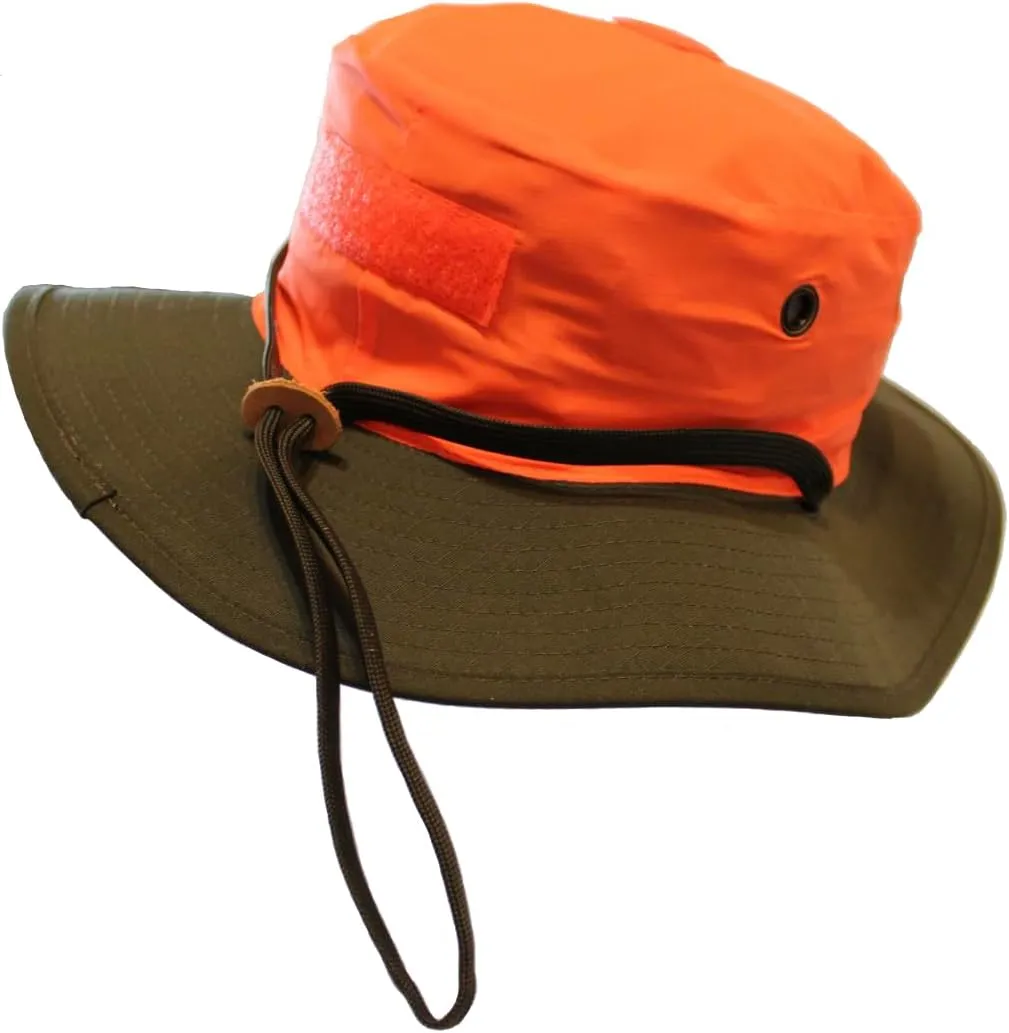 Reversible Blaze Boonie hat- 100% Ripstop - Scouting, Tactical, SAR, Hunting, Hiking, Camping, Fishing, Sun hat