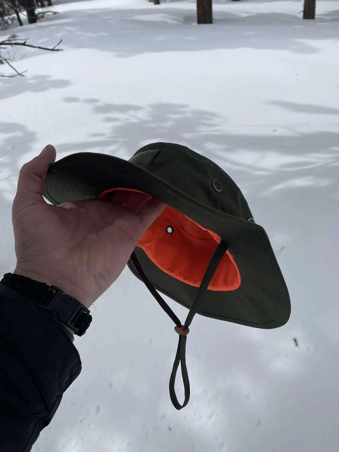 Reversible Blaze Boonie hat- 100% Ripstop - Scouting, Tactical, SAR, Hunting, Hiking, Camping, Fishing, Sun hat