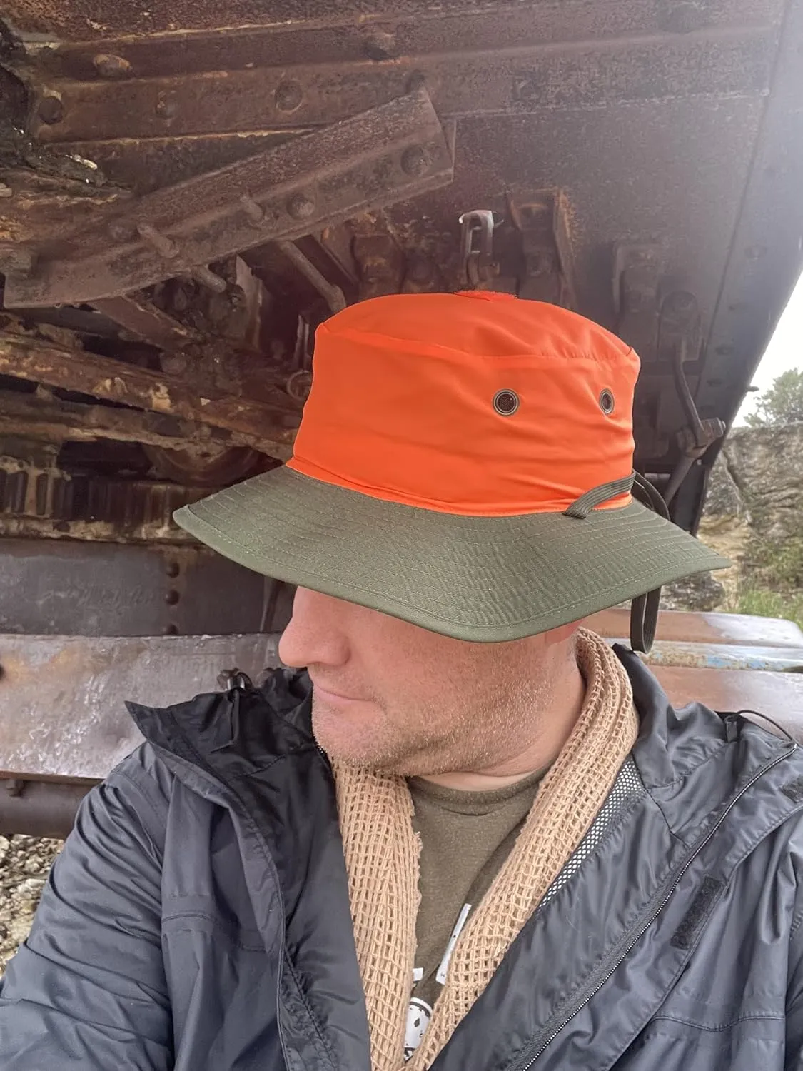 Reversible Blaze Boonie hat- 100% Ripstop - Scouting, Tactical, SAR, Hunting, Hiking, Camping, Fishing, Sun hat