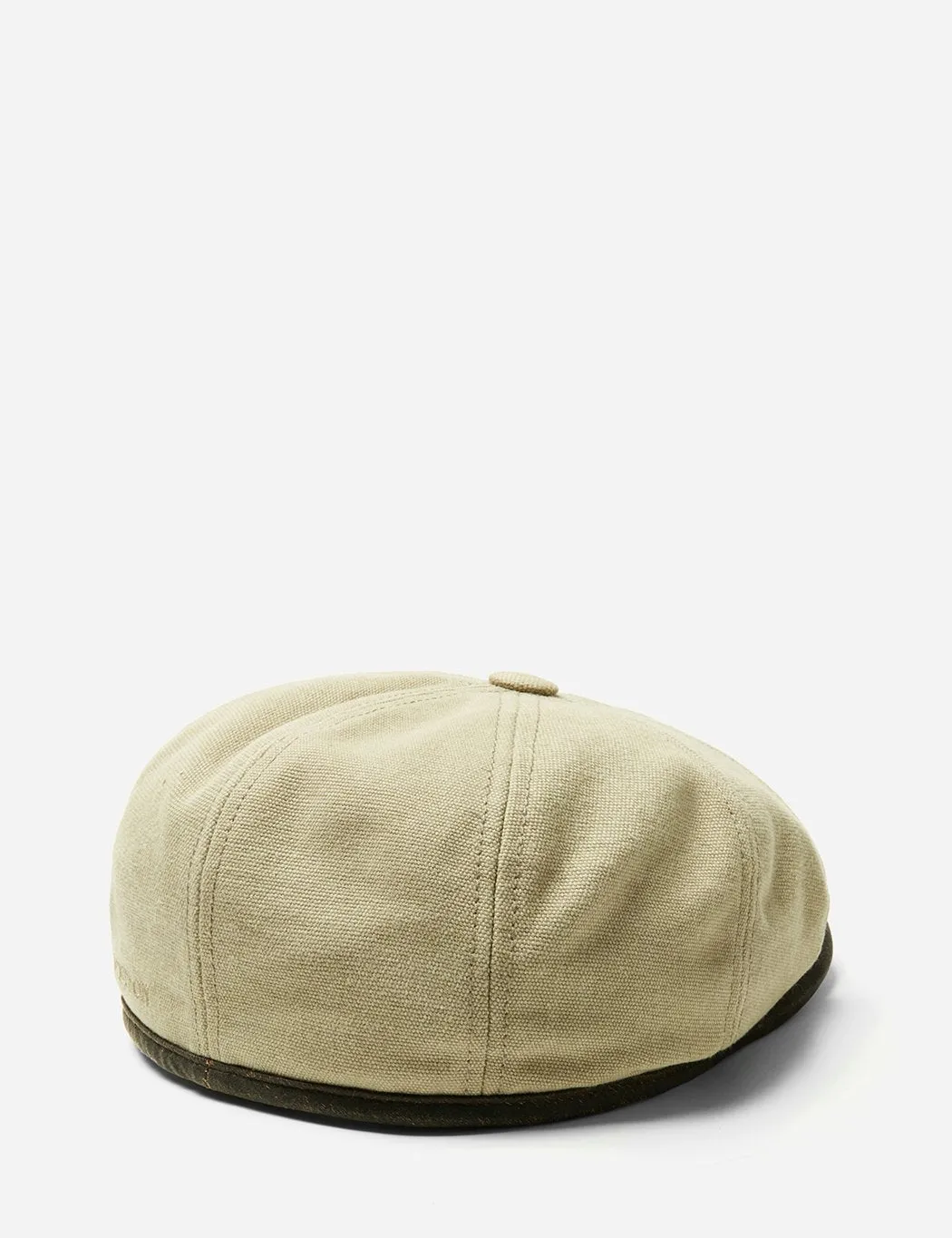 Stetson Hatteras Seward Newsboy Cap (Canvas) - Khaki