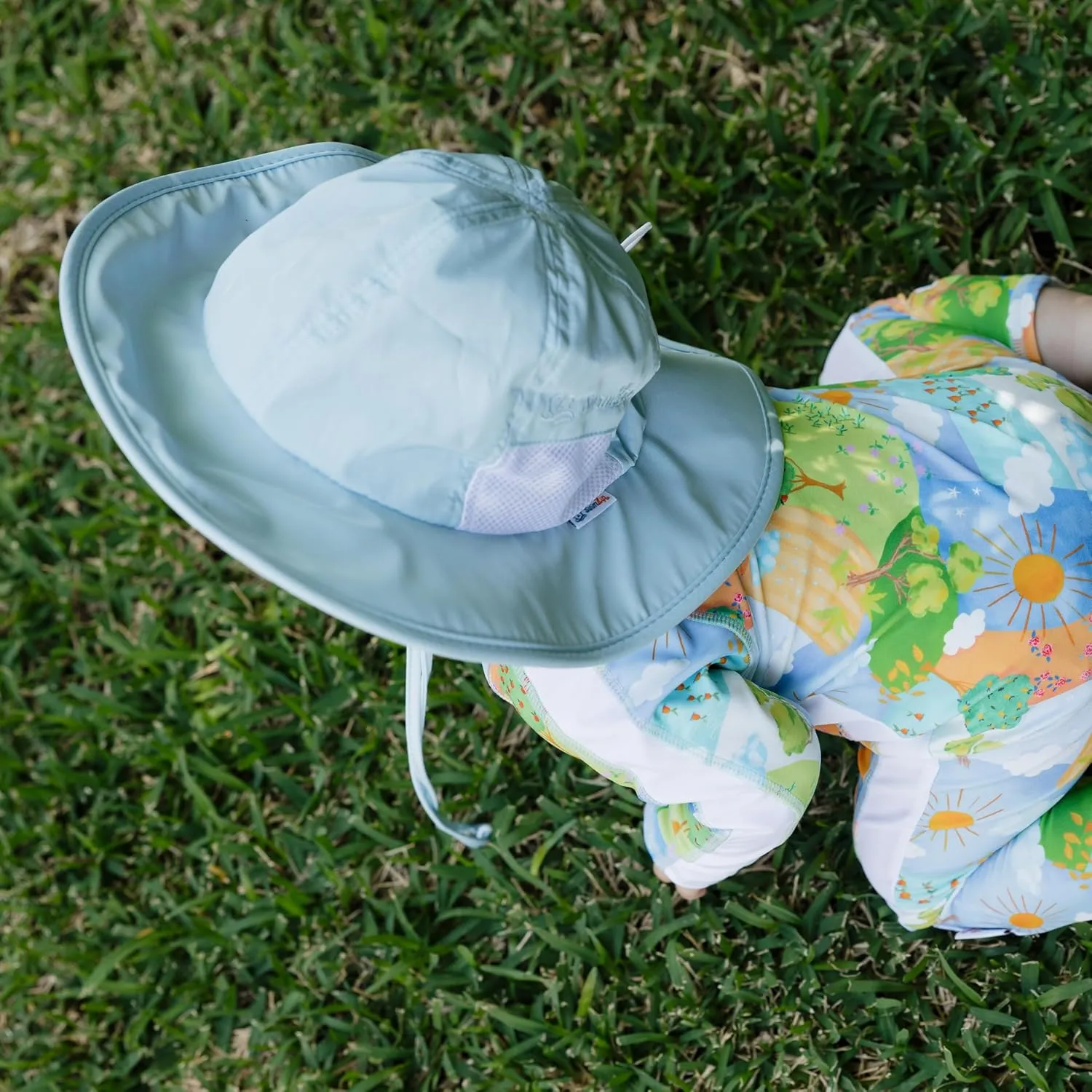 SwimZip Wide Brim Sun Hat | UPF 50  Protection for Baby, Toddler, and Kids