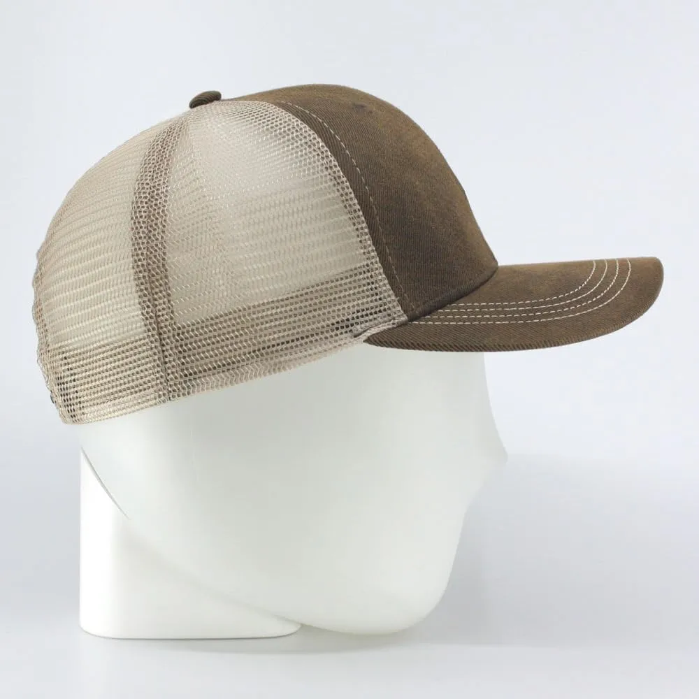 The Vintage Year Heavy Washed Wax Coated Cotton Adjustable Low Profile Men Women Baseball Cap